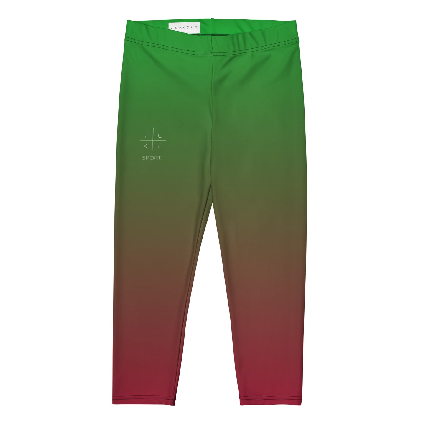 Forest Flame FLAKOUT Sport Women's Capri Leggings - FLAKOUT