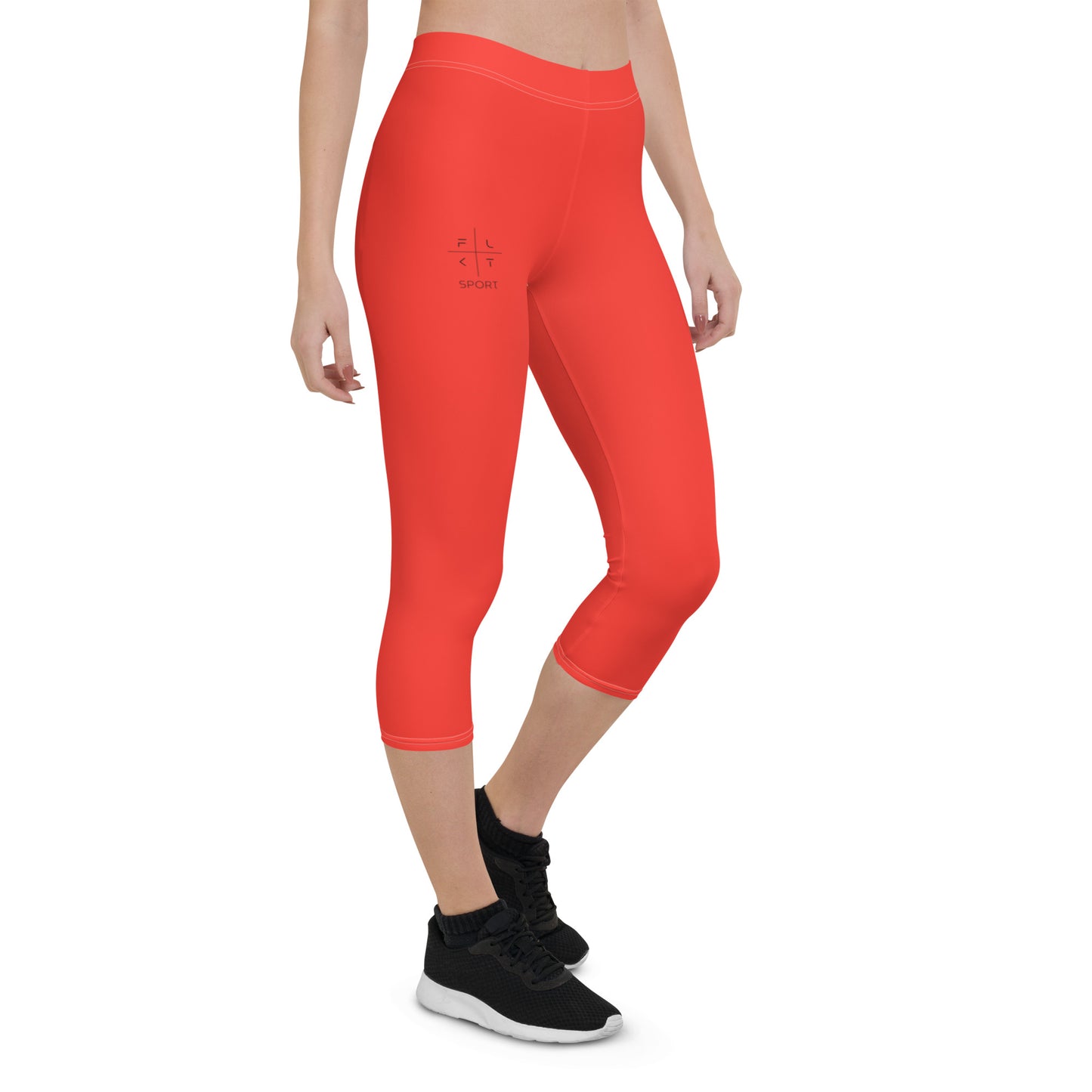 Cherry Charm FLAKOUT Sport Women's Capri Leggings - FLAKOUT