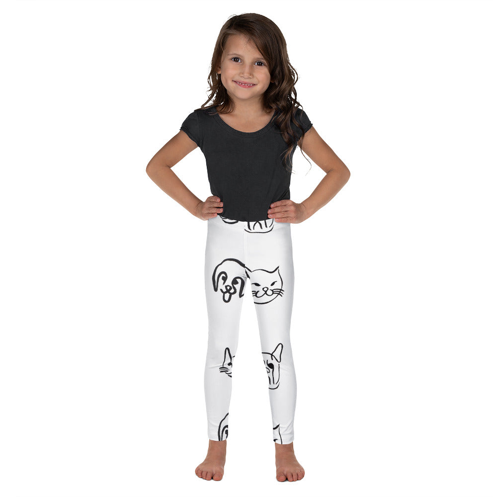 Girl's Leggings Cute Animals - FLAKOUT