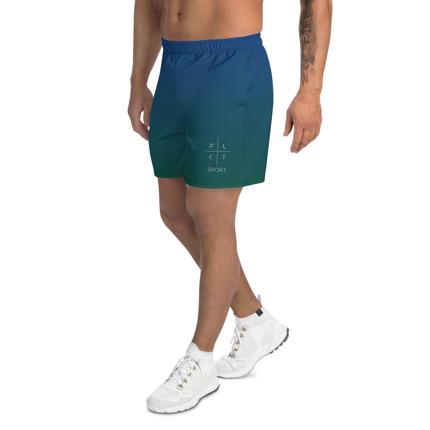 FLAKOUT Sport Sapphire Shadow Men's Recycled Shorts - FLAKOUT