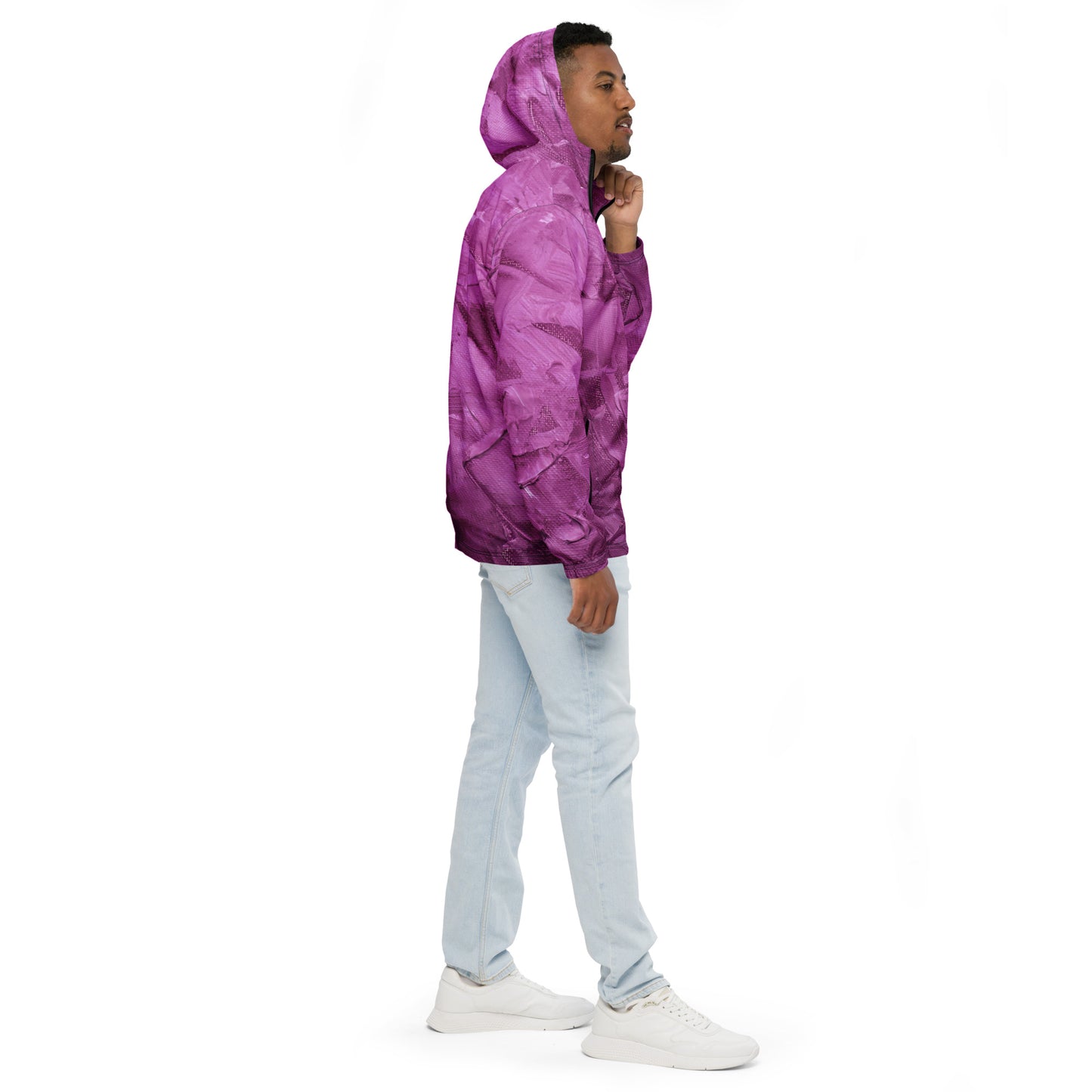 Ebonized Mulberry Waterproof Windbreaker - FLAKOUT