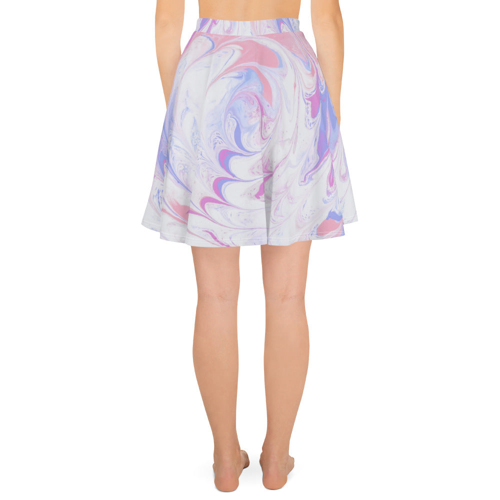 Fluid Colors Flair Women's Skater Skirt - FLAKOUT