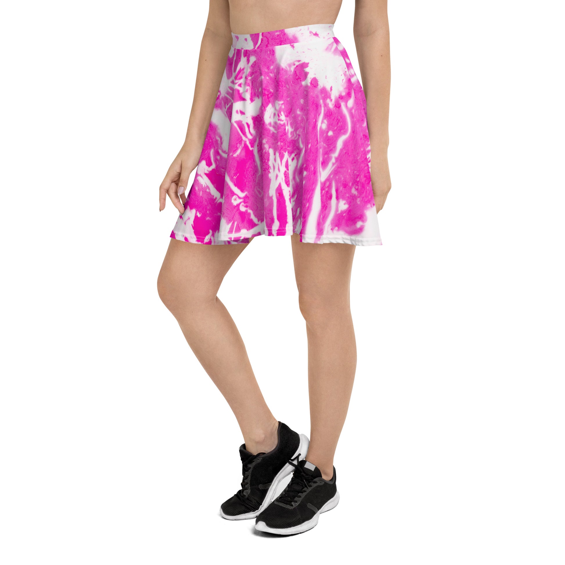 Velvet Aura Women's Skater Skirt - FLAKOUT