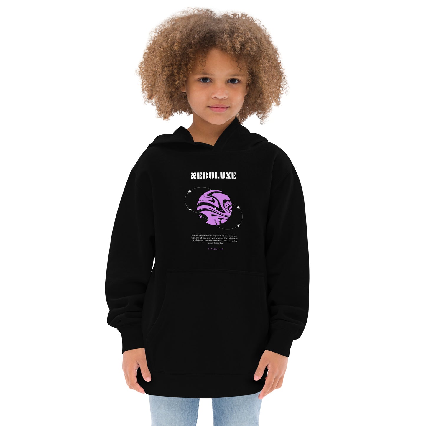 Nebuluxe Brilliance Kid's Hoodie - FLAKOUT