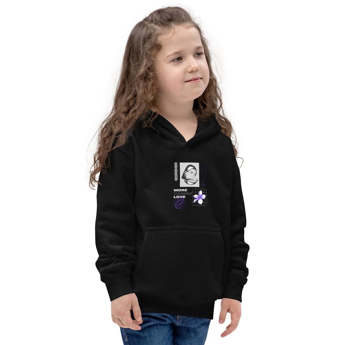 Nurture Yourself Love Yourself More Kid's Hoodie - FLAKOUT