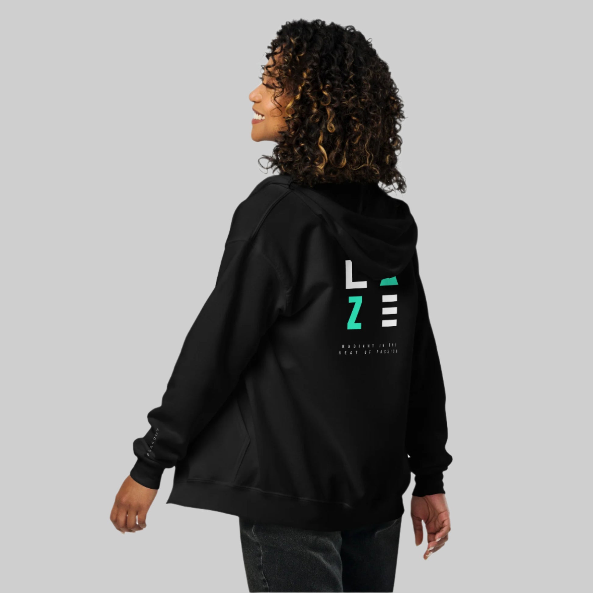 Ablaze Unisex Zip Hoodie - FLAKOUT