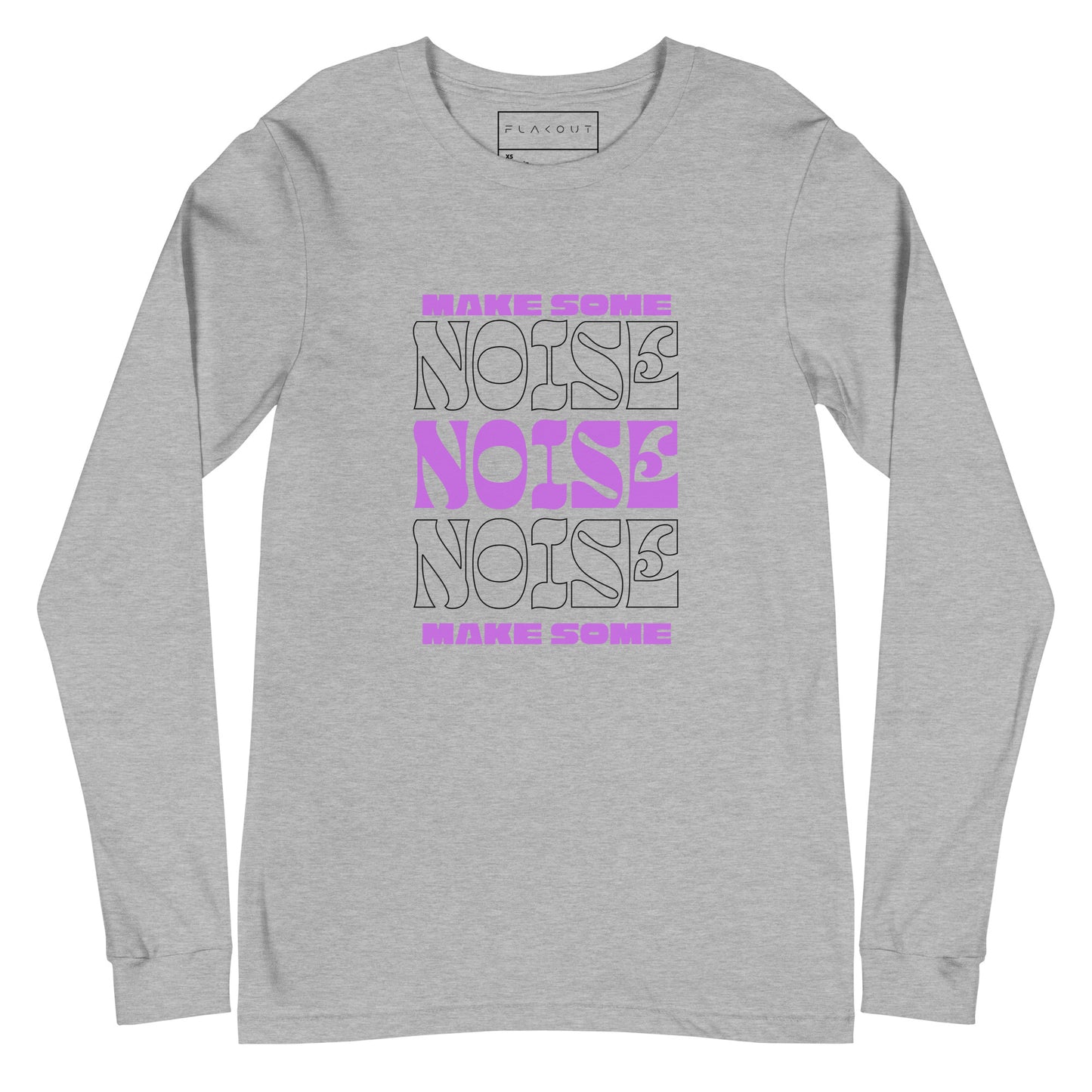 Resonance Make Some Noise Swagger Long Sleeve Tee - FLAKOUT