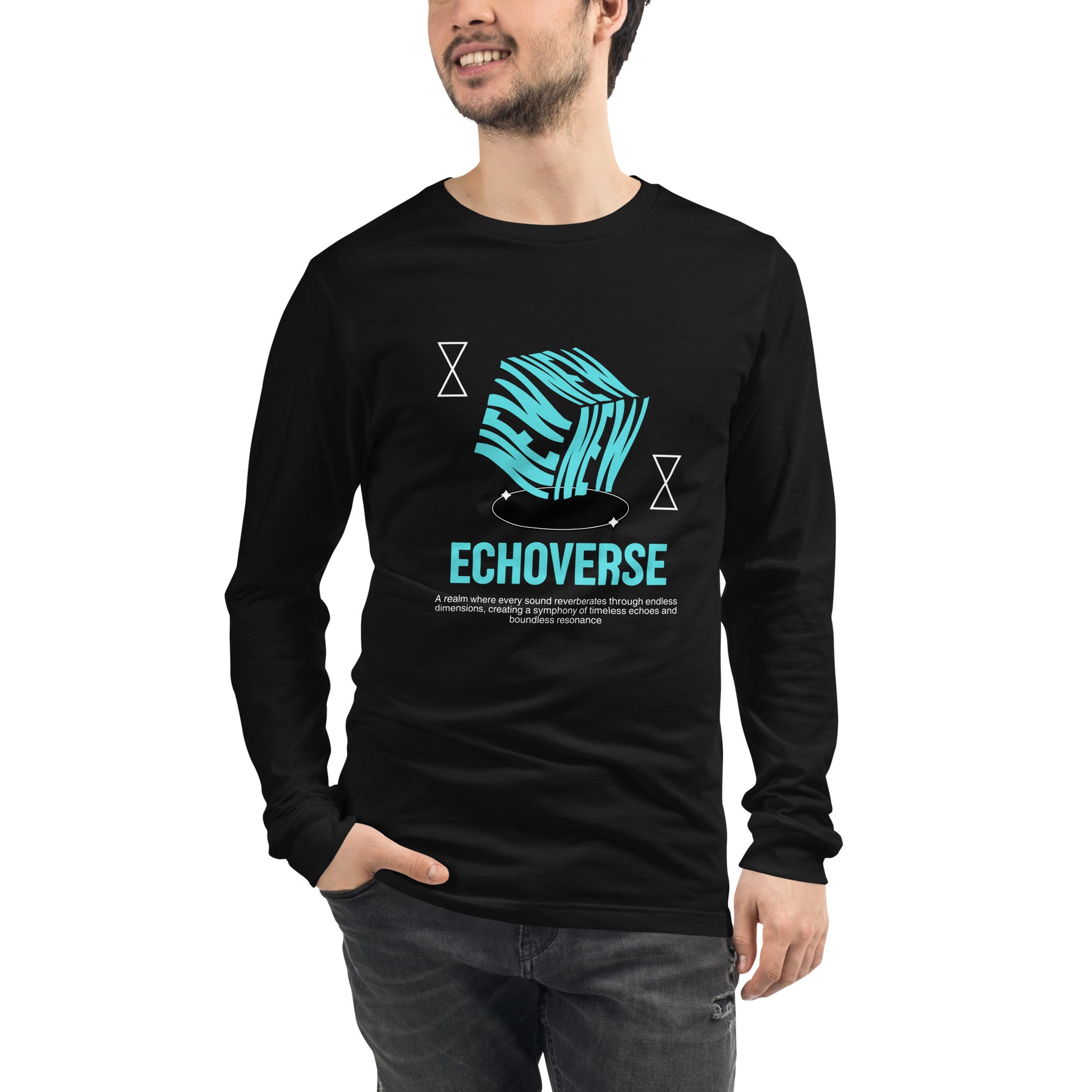 Echoverse Unisex Long Sleeve Shirt - FLAKOUT