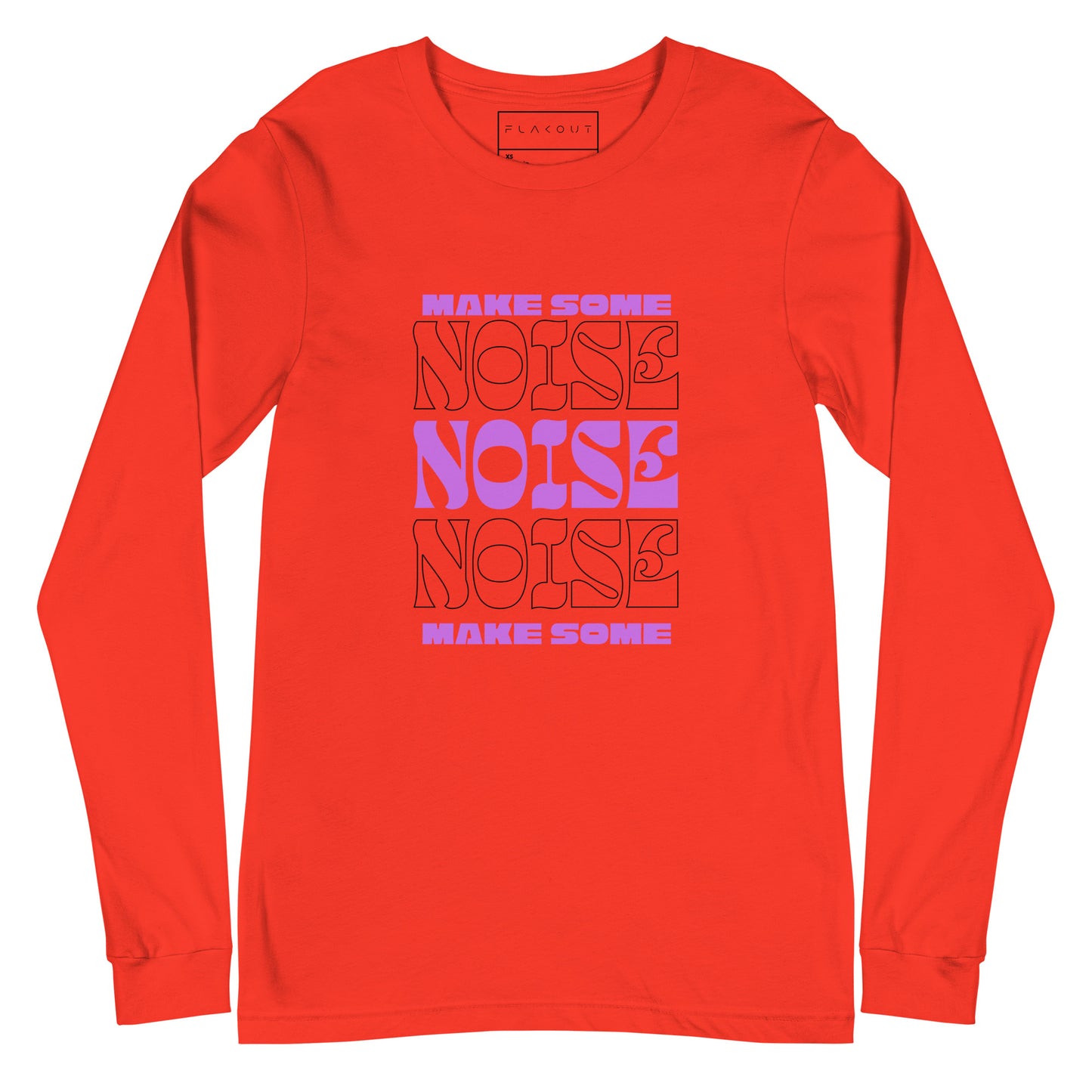 Resonance Make Some Noise Swagger Long Sleeve Tee - FLAKOUT