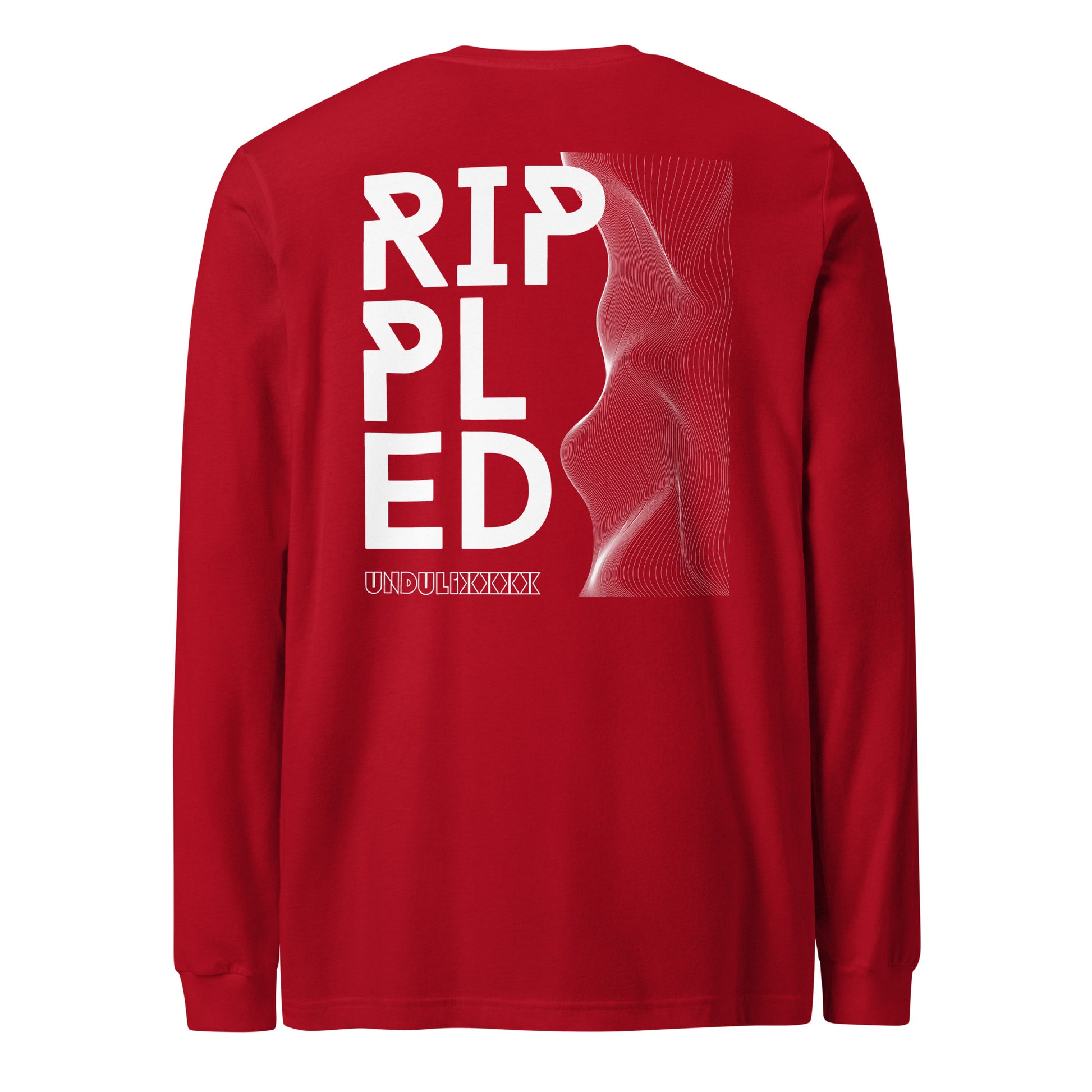 Rippled Unisex Long Sleeve Shirt - FLAKOUT