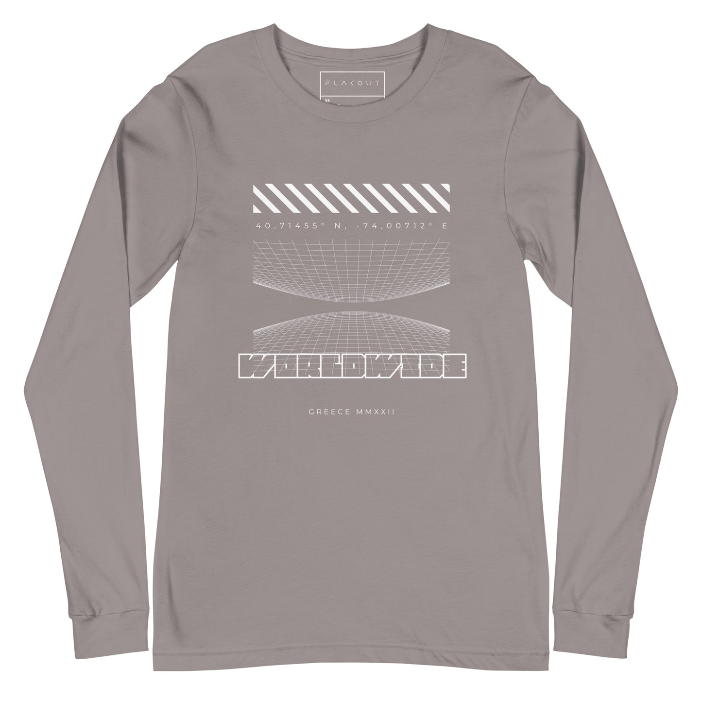 Long Sleeve Tee Worldwide - FLAKOUT