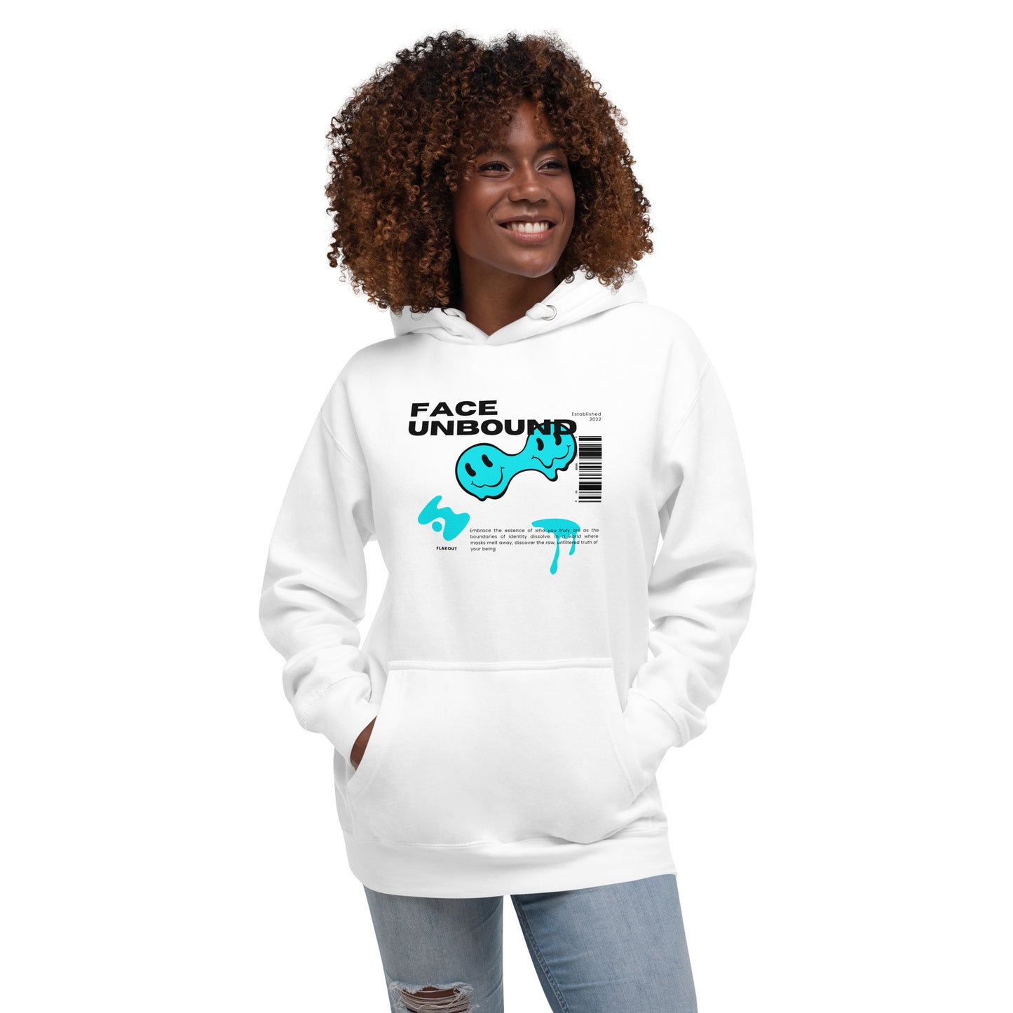 Face Unbound Unisex Hoodie - FLAKOUT