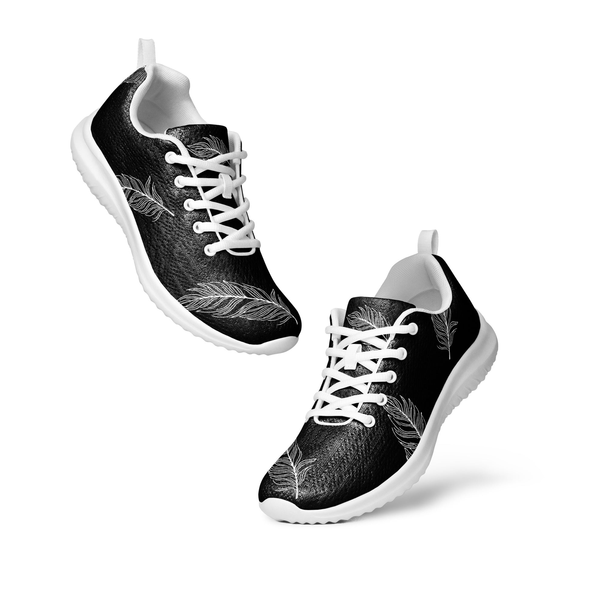 Ethereal Plumes Women’s Athletic Shoes - FLAKOUT