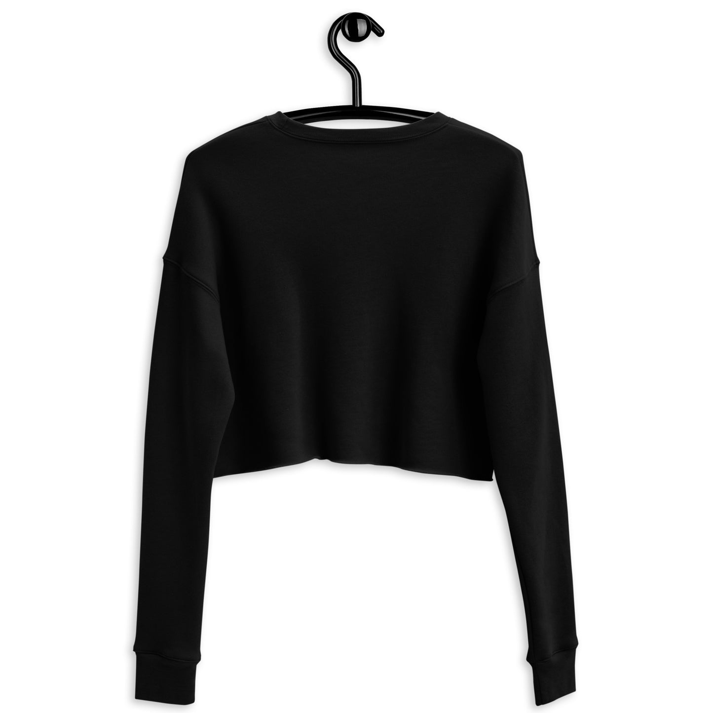 Gorgeous Opullent Allure Women's Crop Sweatshirt - Black - FLAKOUT