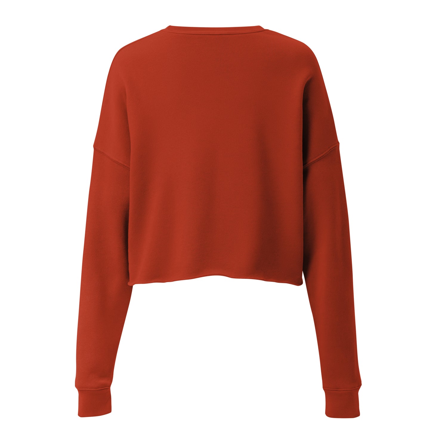 Divine Grace Blessed Women's Crop Sweatshirt - Brick - FLAKOUT