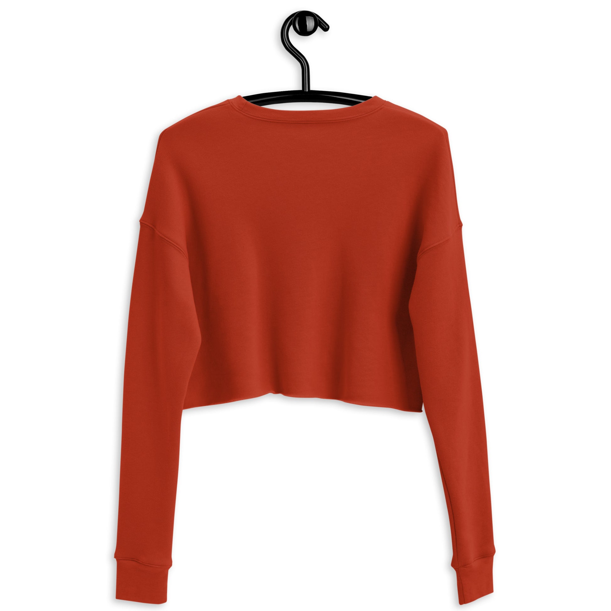 Limerence Women's Crop Sweatshirt - Brick - FLAKOUT