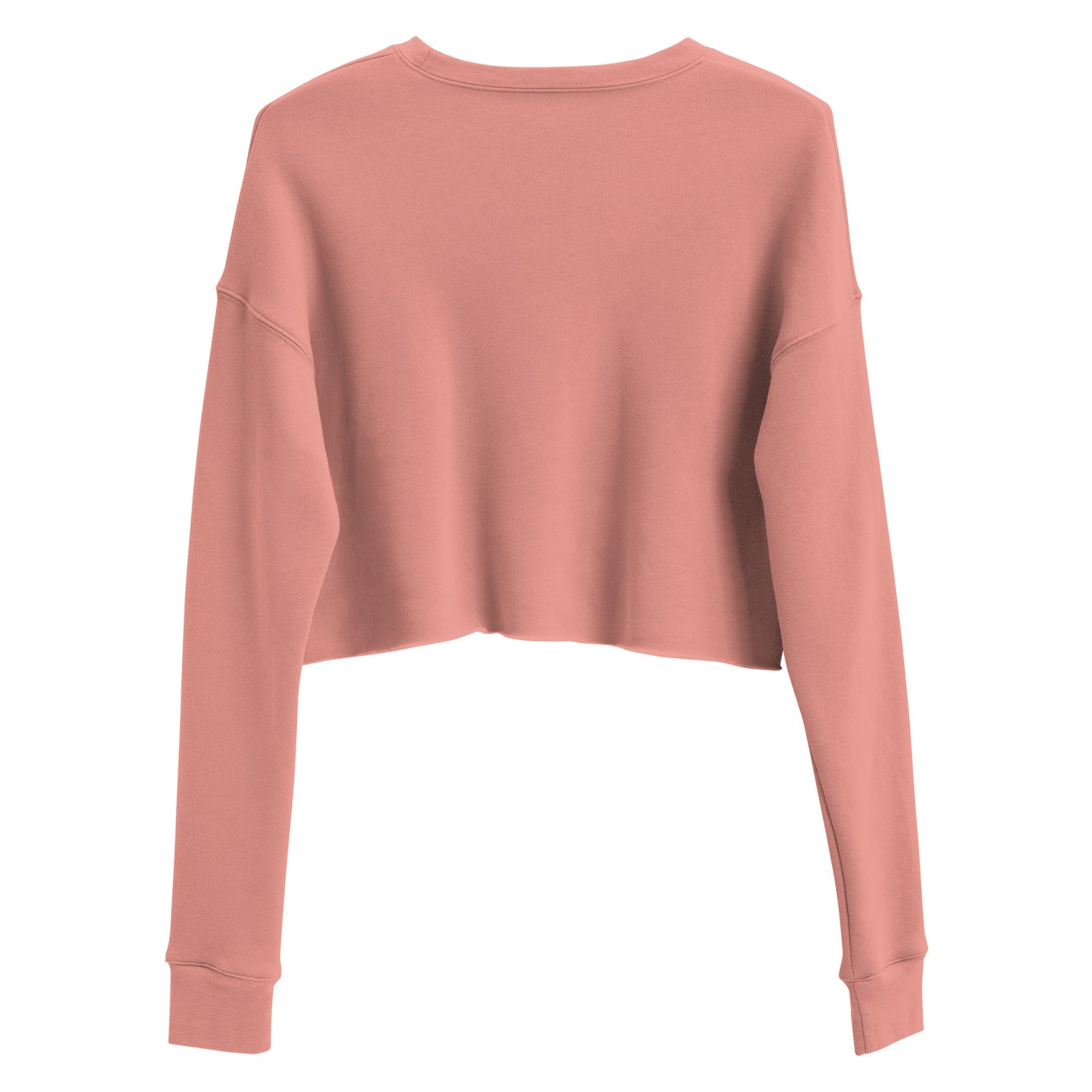 Astronaut Women's Crop Sweatshirt - Mauve - FLAKOUT