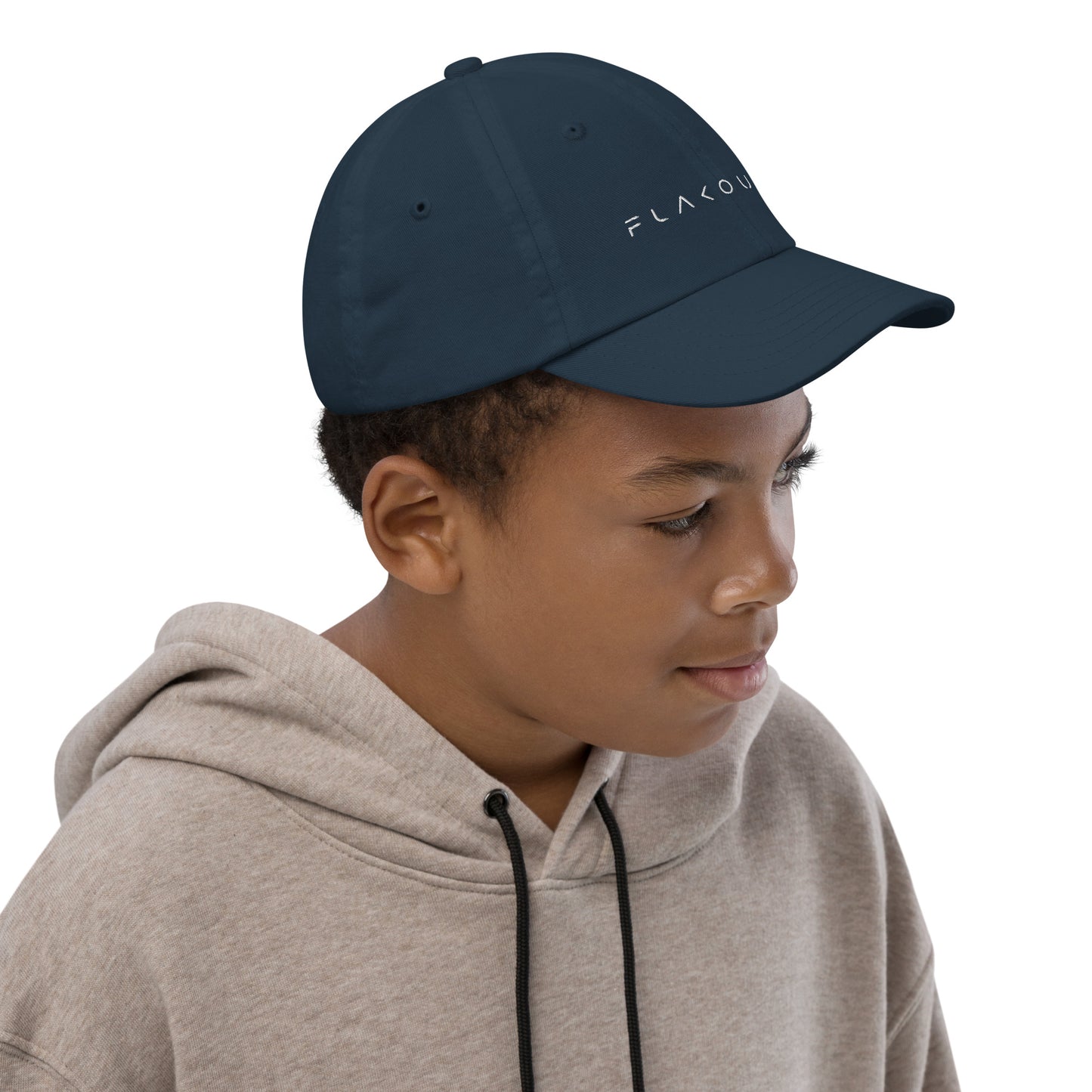 FLAKOUT Logo Embroidered Kid's Baseball Cap