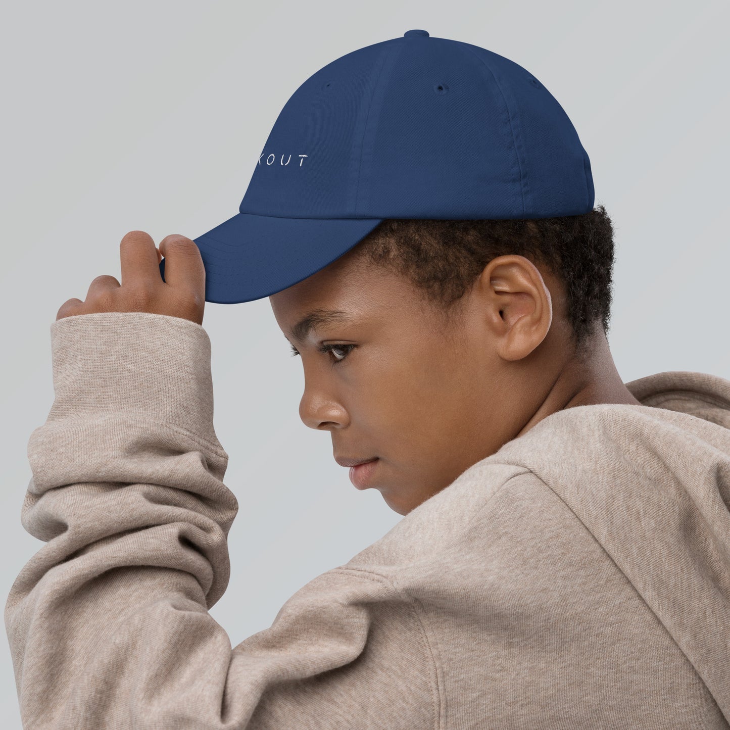 FLAKOUT Logo Embroidered Kid's Baseball Cap