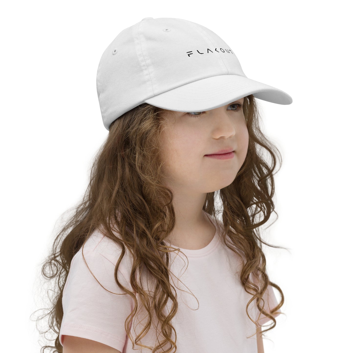 FLAKOUT Logo Embroidered Kid's Baseball Cap