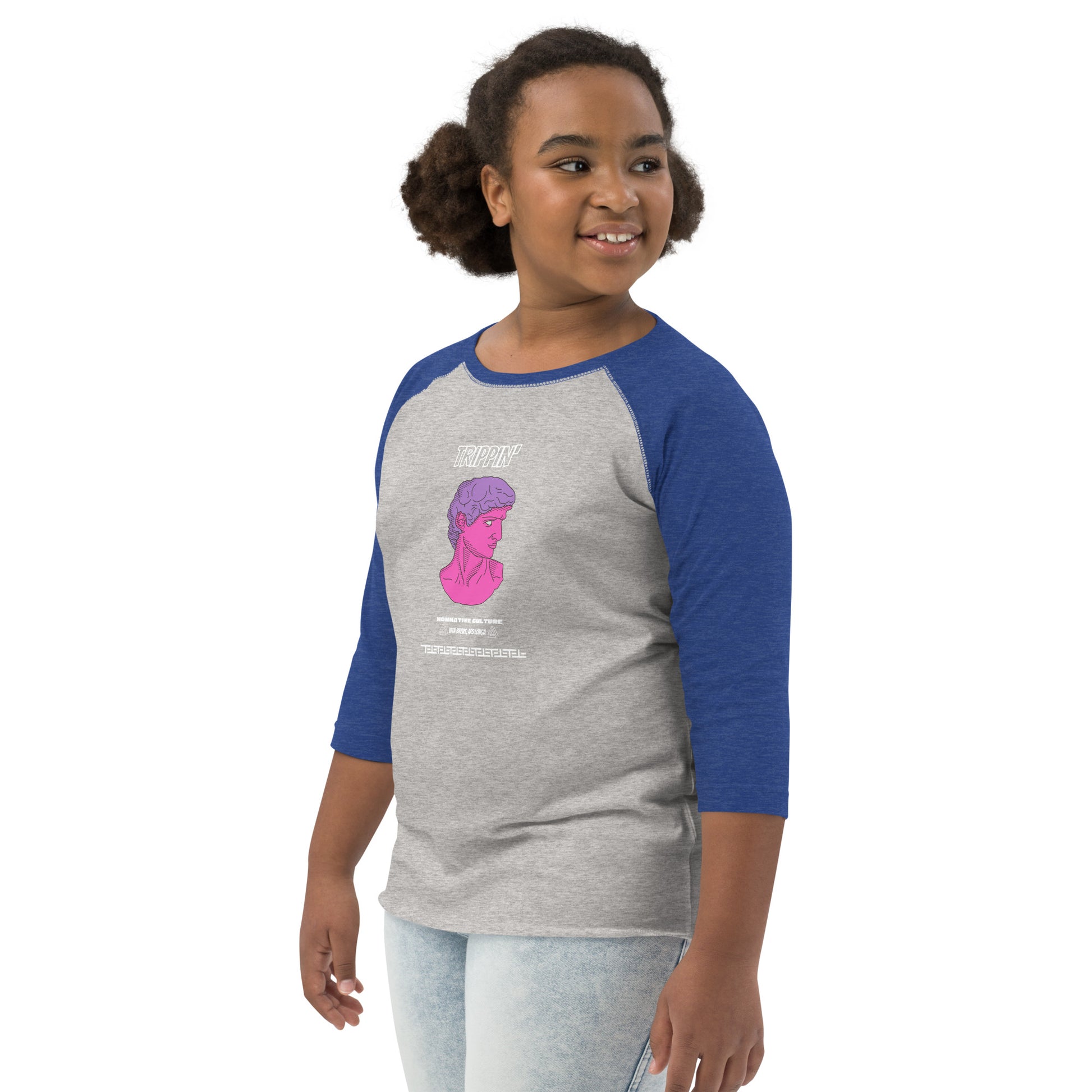 Nonnotine Dreamscape Trippin Kid's Long Sleeve Shirt - FLAKOUT