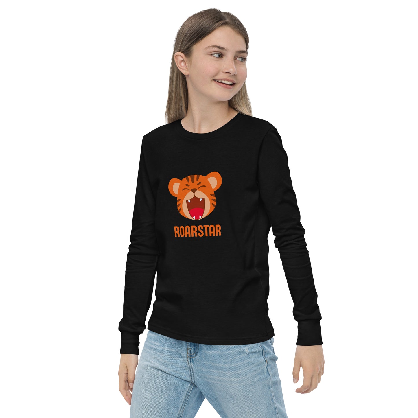 Roarstar Unisex Kid's Long Sleeve Tee - FLAKOUT