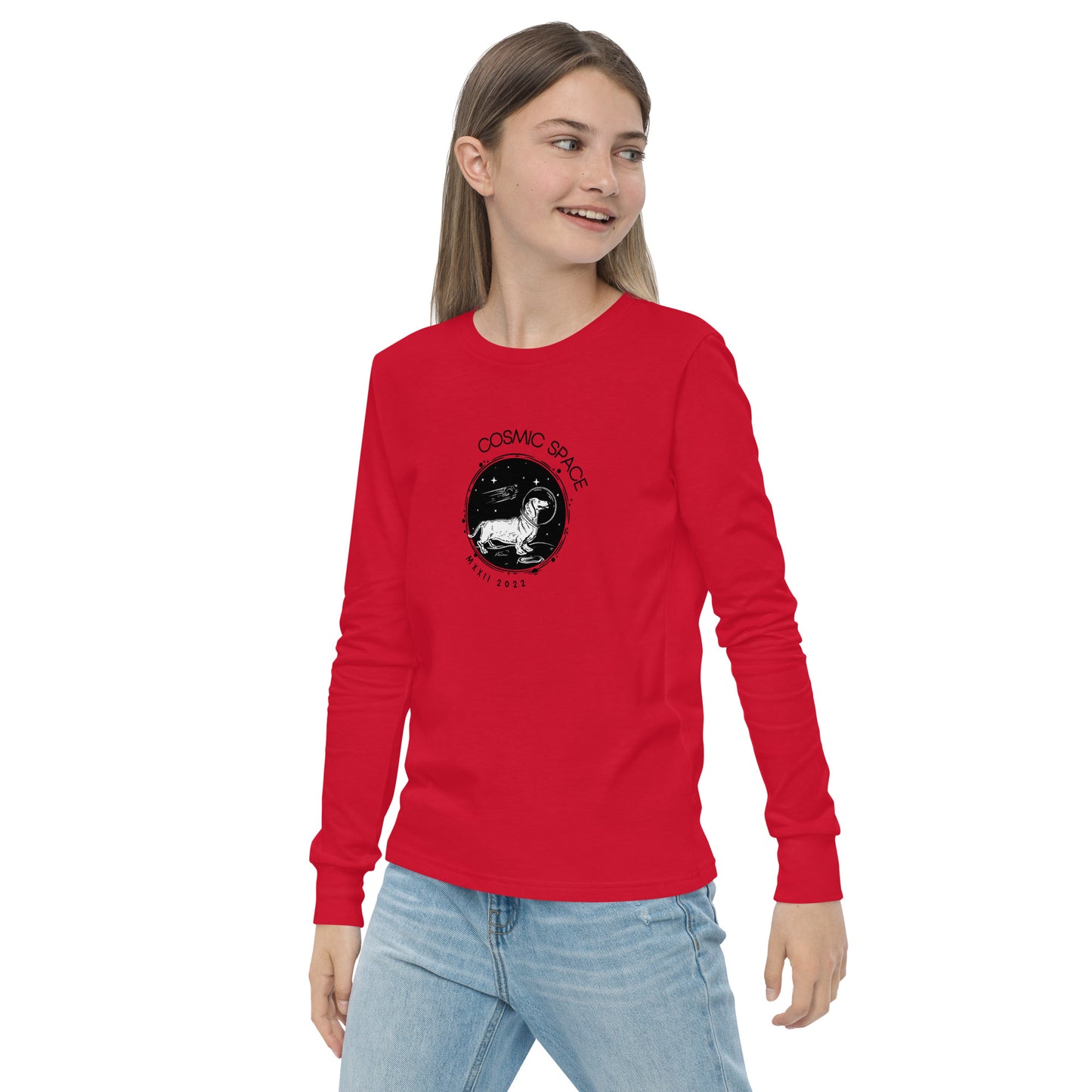 Kid's Long Sleeve Shirt Cosmic Space - FLAKOUT