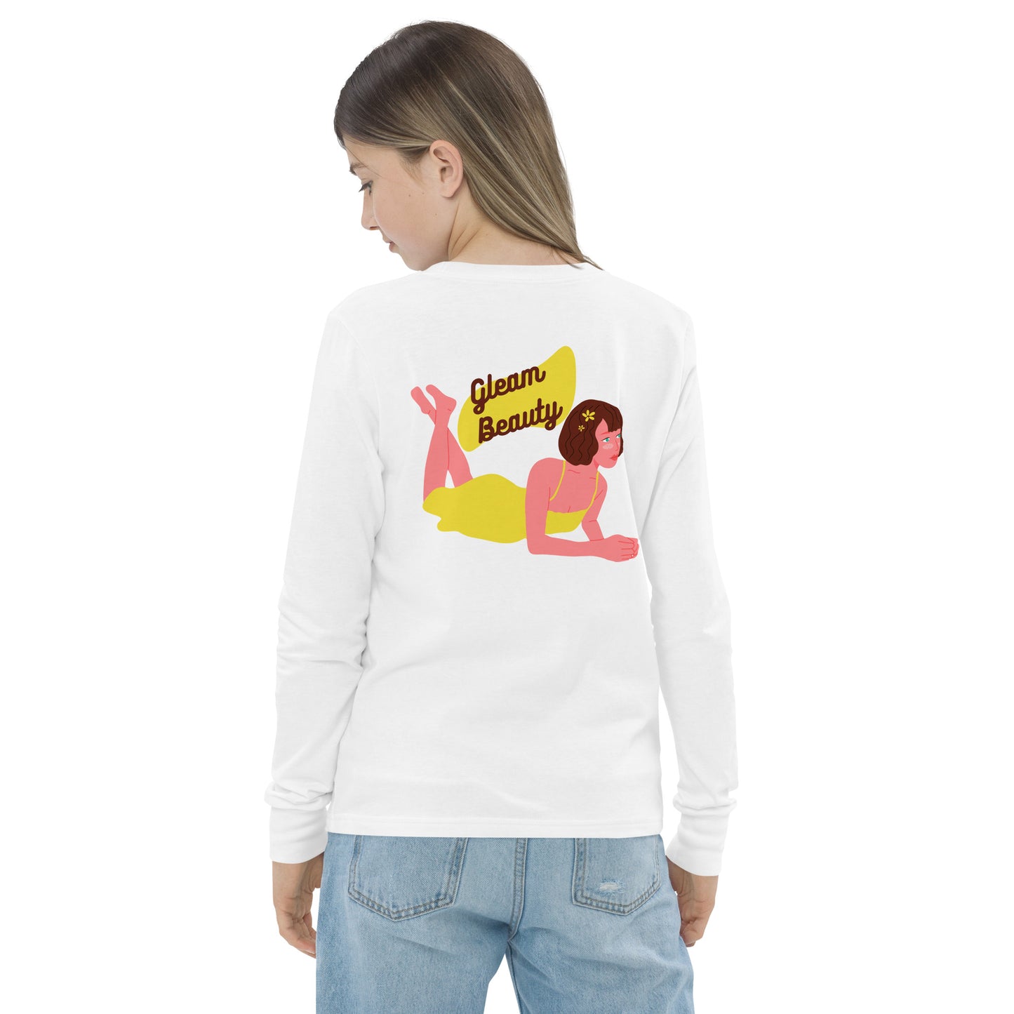 Gleam Beauty Girl's Long Sleeve Tee - FLAKOUT