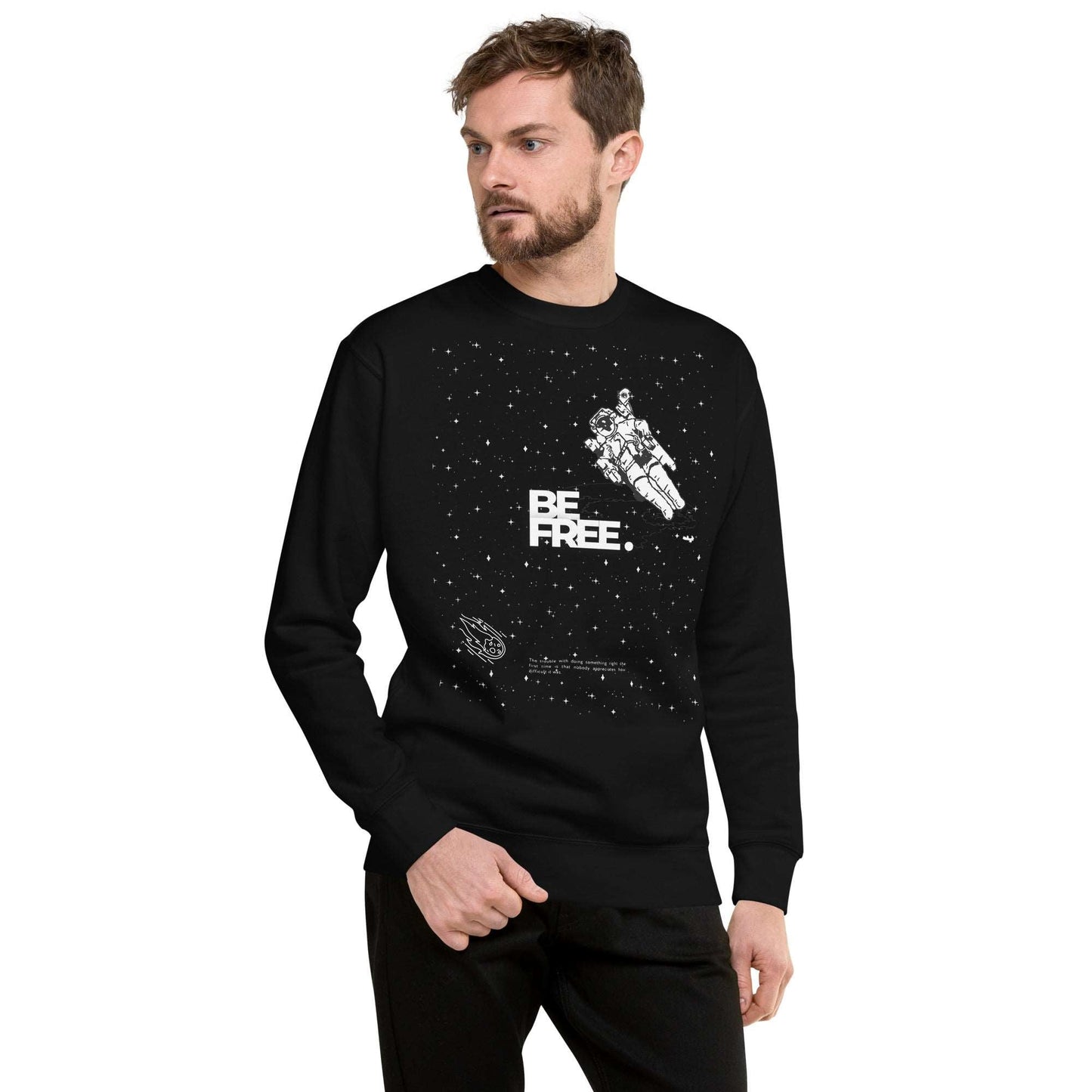 Be Free On Outer Orbit Sweatshirt - FLAKOUT