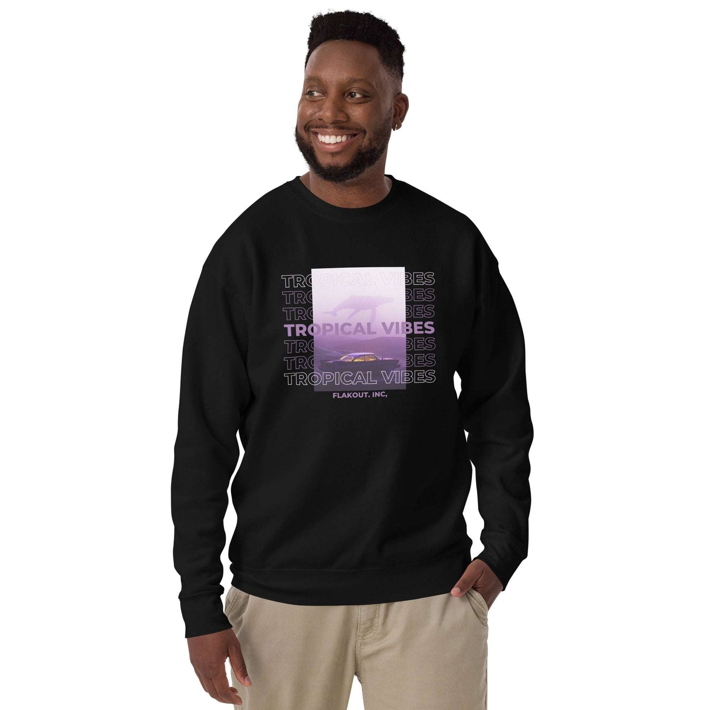 Tropical Vibes Odyssey Sweatshirt - FLAKOUT