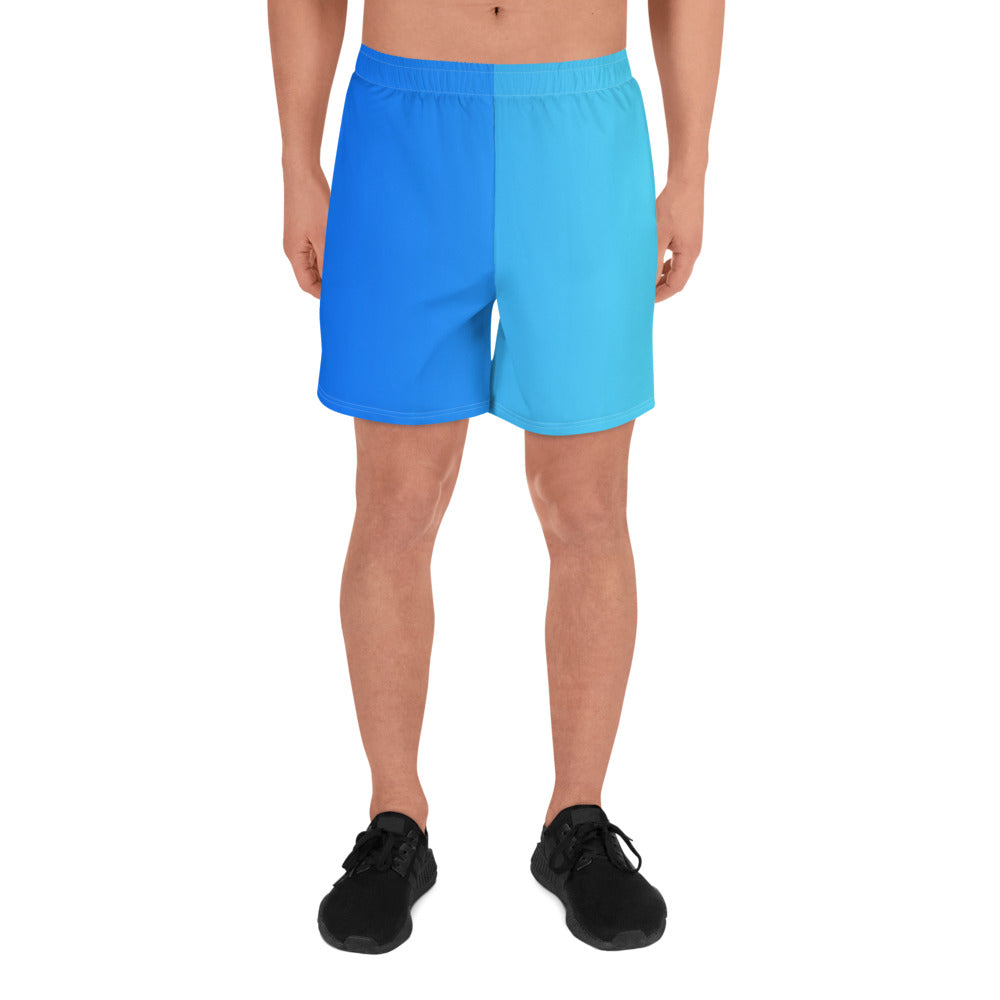 Breezy Azure Men's Swim - Athletic Shorts - FLAKOUT