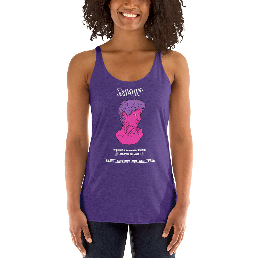 Nonnotine Dreamscape Trippin Women's Racerback Tank - FLAKOUT